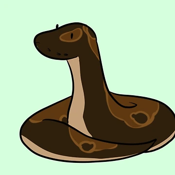 Artwork thumbnail, Ball python by Drawingsnake
