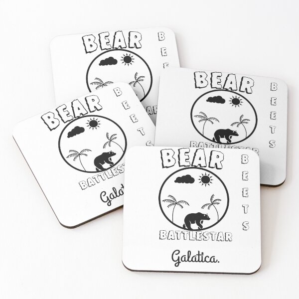 Item preview, Bear beet battlestar galatica designed and sold by atktdesigns.