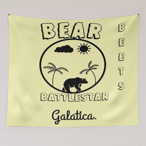 Item preview, Bear beet battlestar galatica designed and sold by atktdesigns.