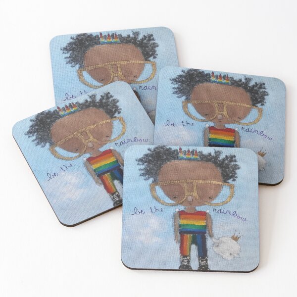 Item preview, Be the rainbow, #88 of the 100 angels series designed and sold by JenPriceDavis.