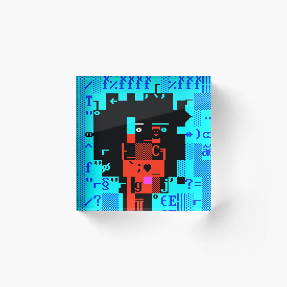 Item preview, Acrylic Block designed and sold by DOS-Punks.