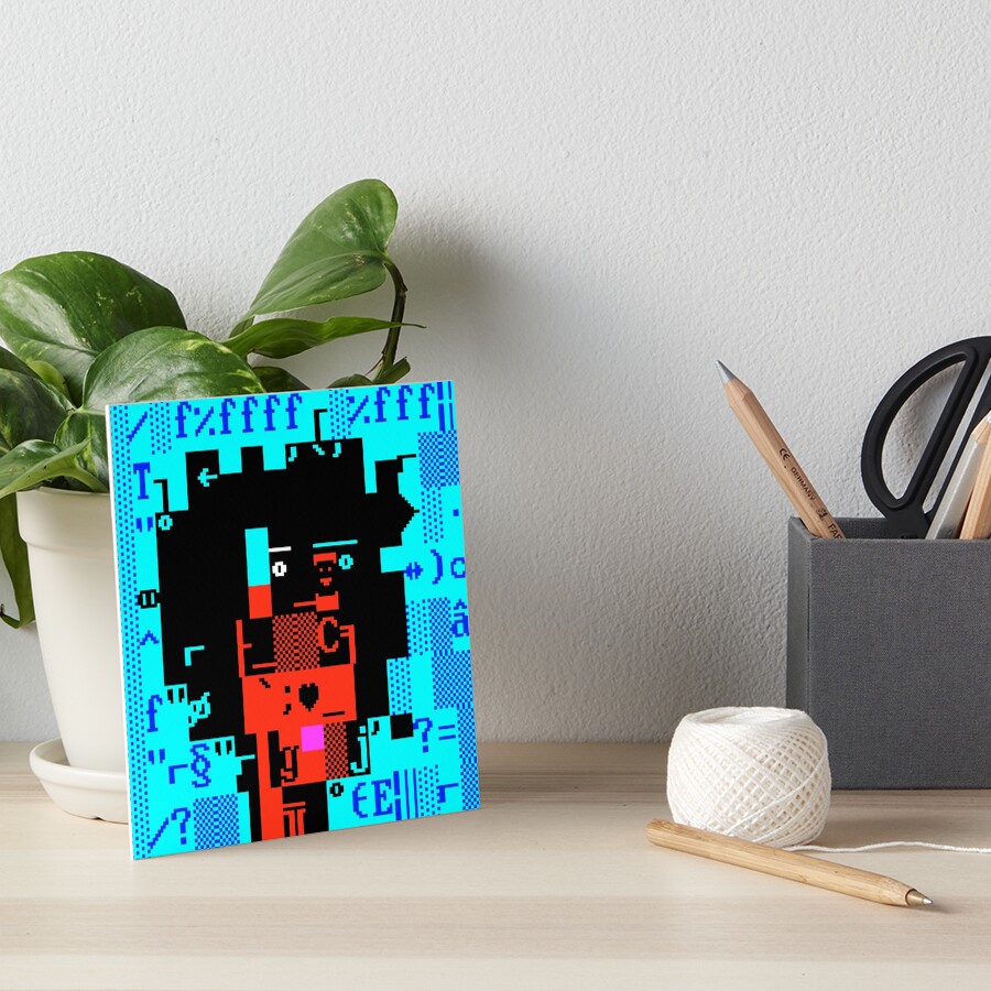 Item preview, Art Board Print designed and sold by DOS-Punks.