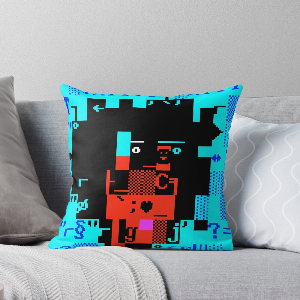 Item preview, Throw Pillow designed and sold by DOS-Punks.
