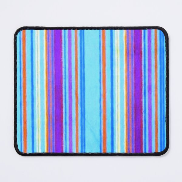 Item preview, Retro Primitive Grunge Stripe Blue designed and sold by SaraValor.