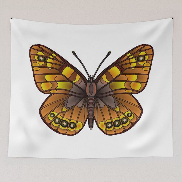 Item preview, Brown tropical butterfly designed and sold by Elonium.