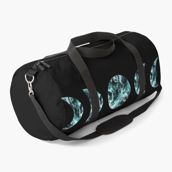 Item preview, Moon Phases Ocean (black background) designed and sold by Yellow-Eyes.