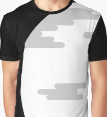 Modern Cartoon Vector Moon Graphic T-Shirt