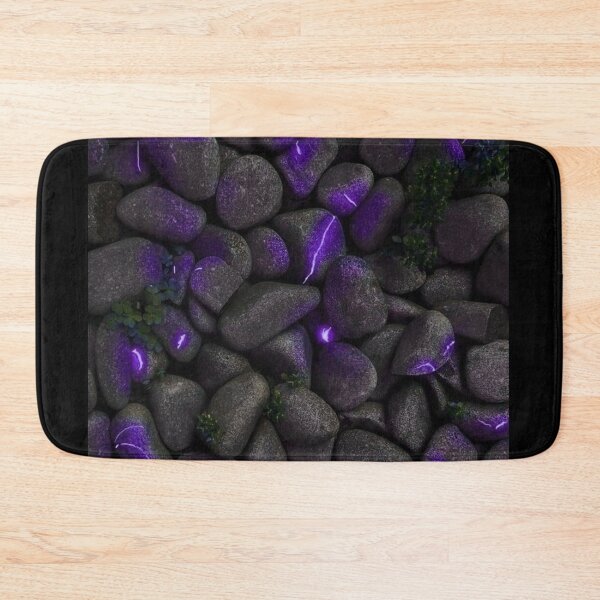 Item preview, black purple beautiful stones designed and sold by Shopster381.