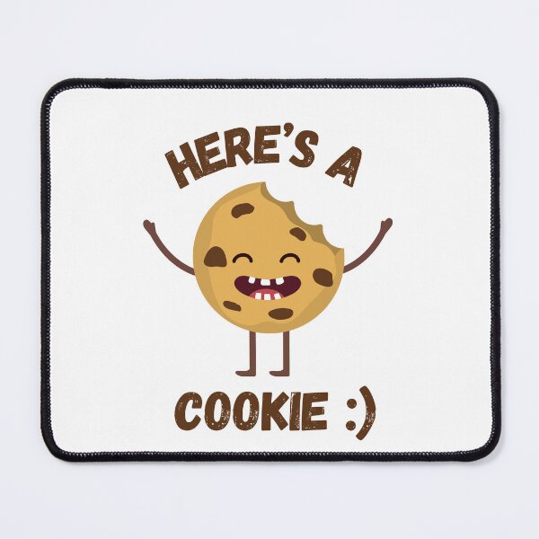 Item preview, Funny "Here's a Cookie" (quite literally) Design designed and sold by ChristinaLittle.
