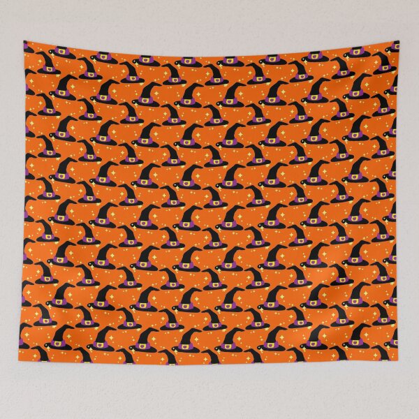 Item preview, Witch Hat Halloween Pattern designed and sold by SaradaBoru.