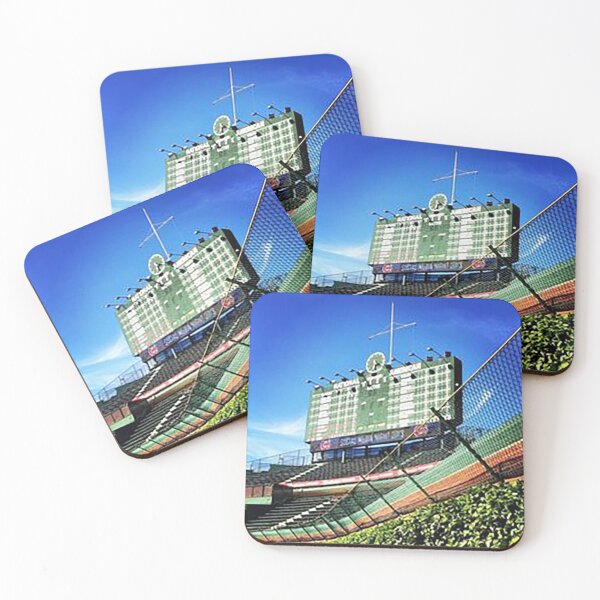 Item preview, Wrigley Field, Bleacher Bums. Outfield Scoreboard Wrigley, Ivy Covered Walls, Waveland Ave, The Basket at Wrigley, Right Field at Wrigley, Chicago Baseball Stadium designed and sold by Nostrathomas66.