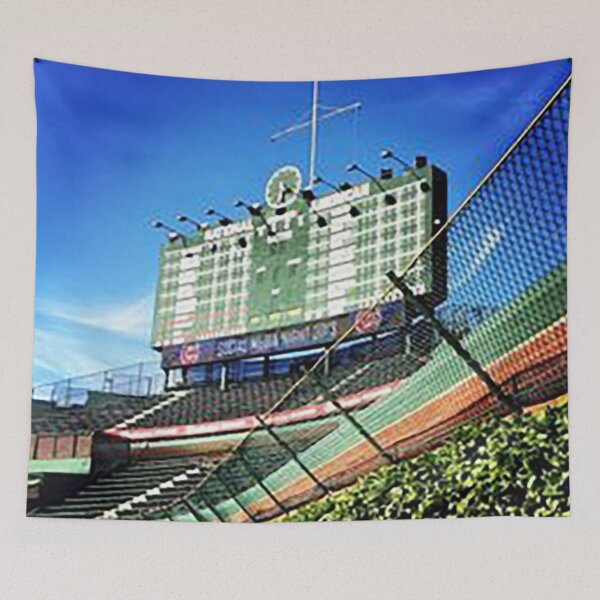 Item preview, Wrigley Field, Bleacher Bums. Outfield Scoreboard Wrigley, Ivy Covered Walls, Waveland Ave, The Basket at Wrigley, Right Field at Wrigley, Chicago Baseball Stadium designed and sold by Nostrathomas66.