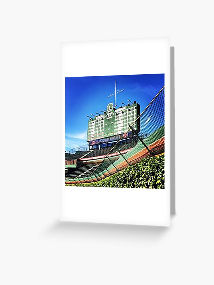 Chicago Skyline from Wrigley Field bleachers