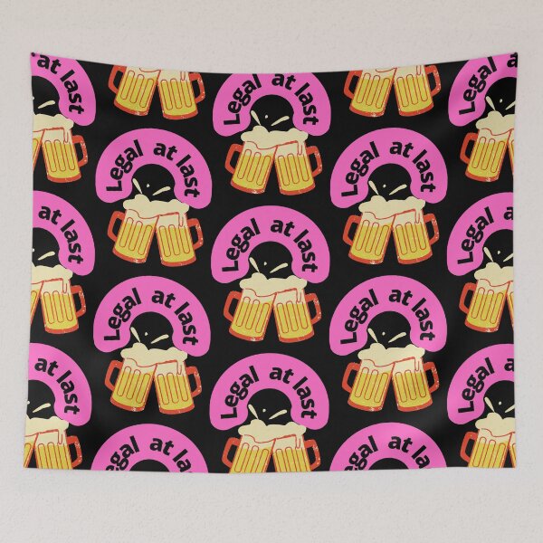 Item preview, Legal at last (pink) designed and sold by Highhocreations.