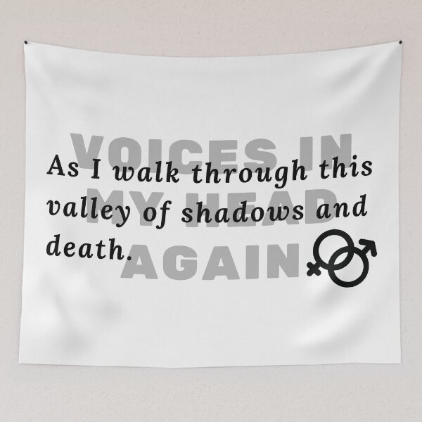 Item preview, Voices in my head again designed and sold by Alan Bragalini.
