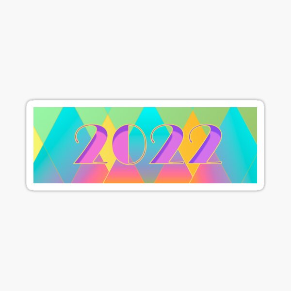 2022 Colors Sticker