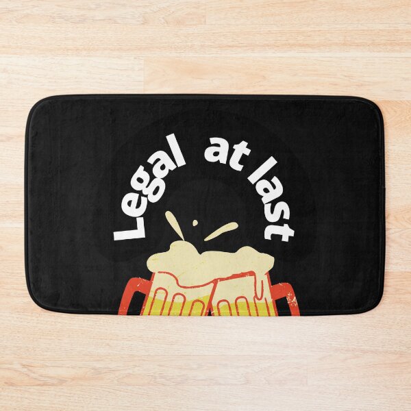 Item preview, Legal at last (white writing on black) designed and sold by Highhocreations.