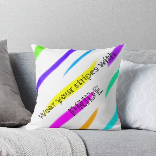 Item preview, Multicolour zebra stripes for EDS awareness designed and sold by SelfCareShack.