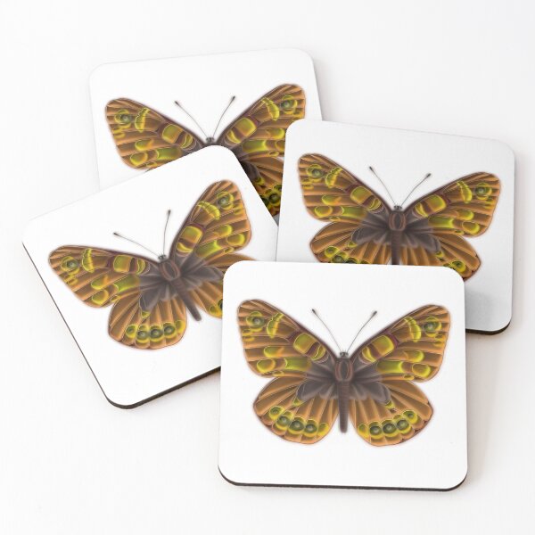 Item preview, Brown tropical butterfly designed and sold by Elonium.