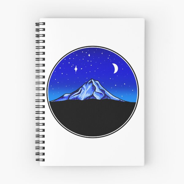 Item preview, Mt. Hood Moonlight Night Sky designed and sold by Fernheart Designs.