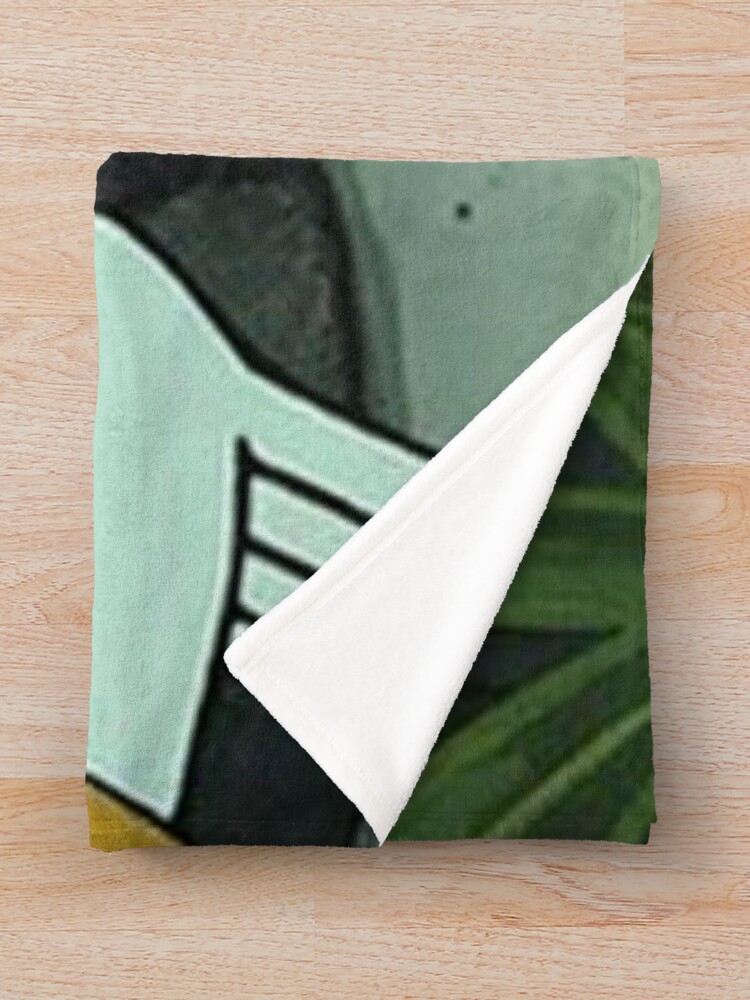 "SpongeBob SquarePants Squidward Tentacles Butt Meme" Throw Blanket by