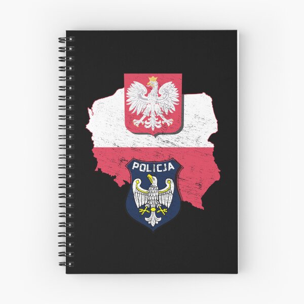 Item preview, Polish Police Poland Map Policja #1695 designed and sold by Rare-Militia.