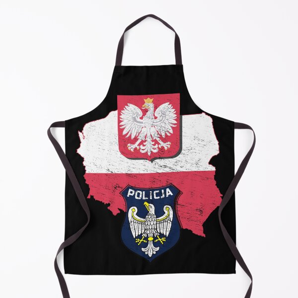 Item preview, Polish Police Poland Map Policja #1695 designed and sold by Rare-Militia.