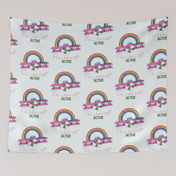 Item preview, Funny this is how i roll active,funny rainbow color designed and sold by fatydesignspace.