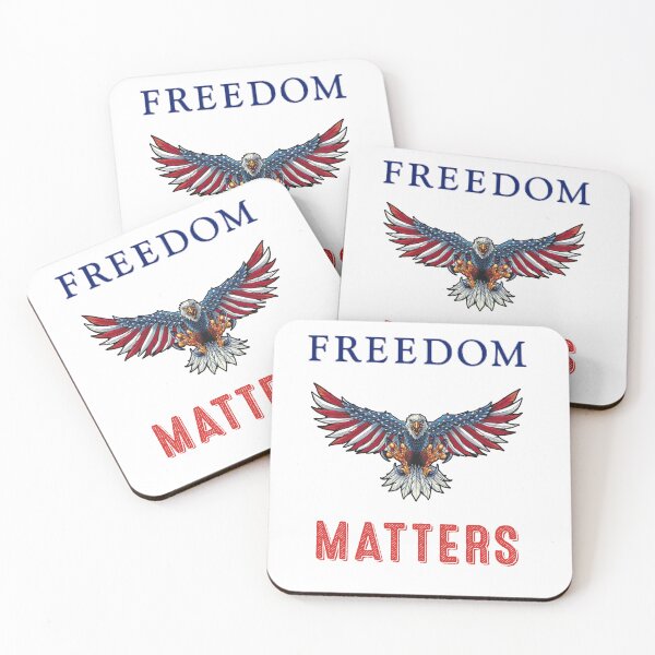 Item preview, FREEDOM MATTERS designed and sold by forgodandcountr.
