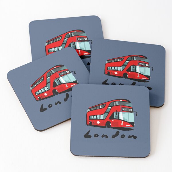Item preview, London red bus double decker designed and sold by Travel Planet.