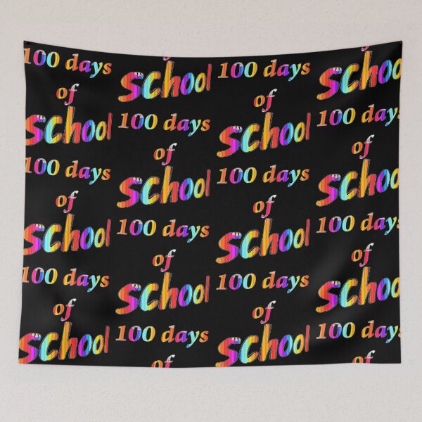 Item preview, 100 days of school coloring pencils designed and sold by Designer-amjed.