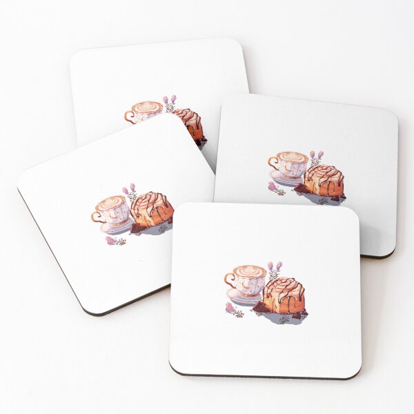 Item preview,   food, sugar, donuts, sweets,Cinnabon, strawberry, coffee designed and sold by artistcamellia.