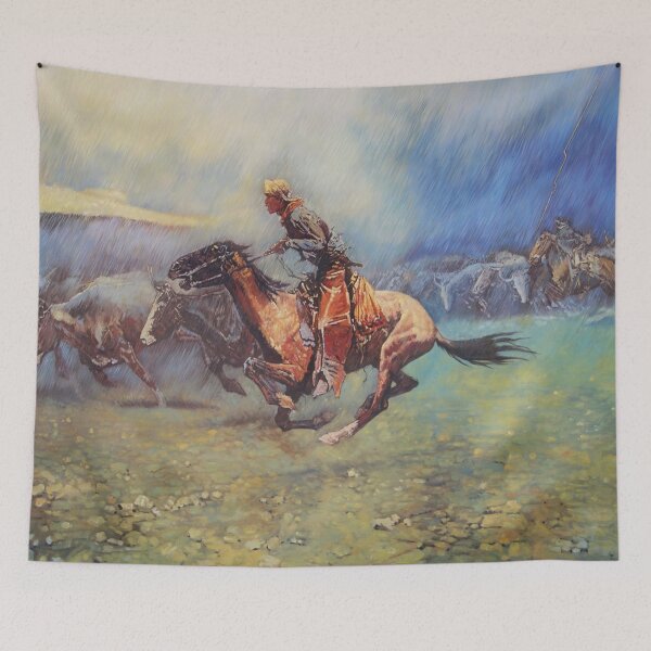 Item preview, Frederic Remington's Remington Stampede designed and sold by mosfunky.