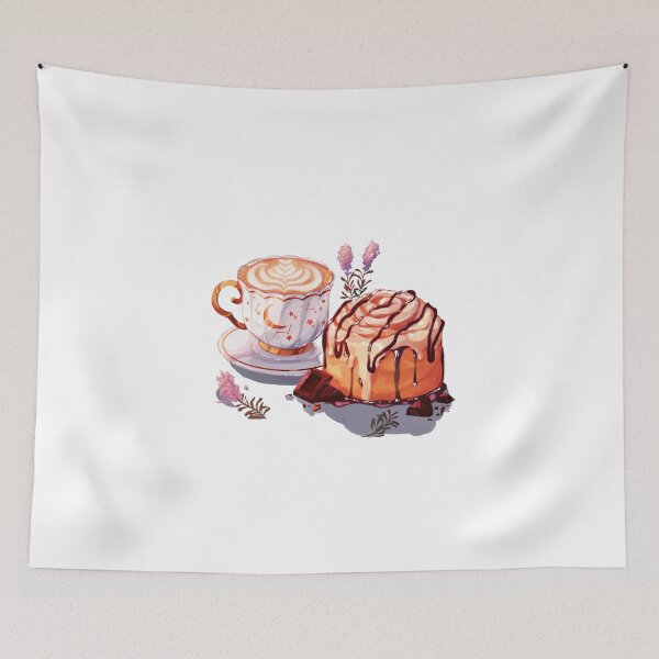 Item preview,   food, sugar, donuts, sweets,Cinnabon, strawberry, coffee designed and sold by artistcamellia.