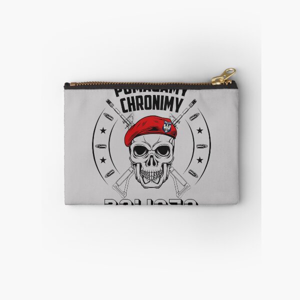 Item preview, Polish Police Poland Skull Policja #1697 designed and sold by Rare-Militia.