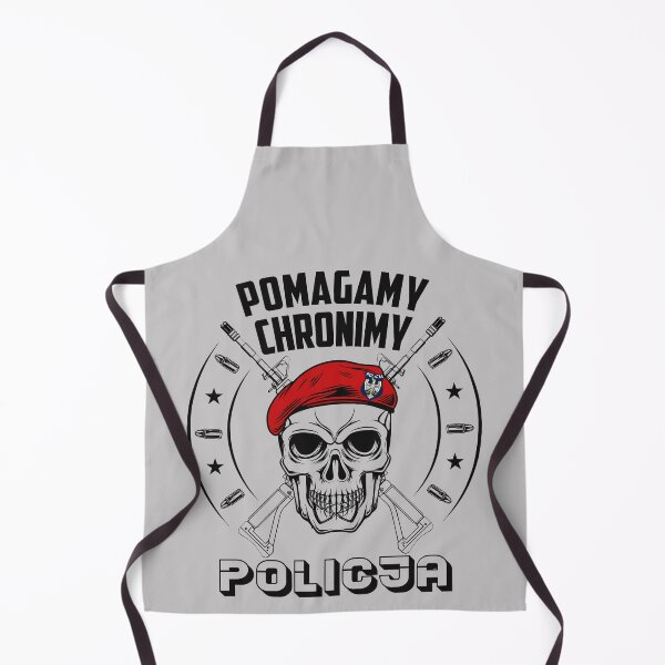Item preview, Polish Police Poland Skull Policja #1697 designed and sold by Rare-Militia.