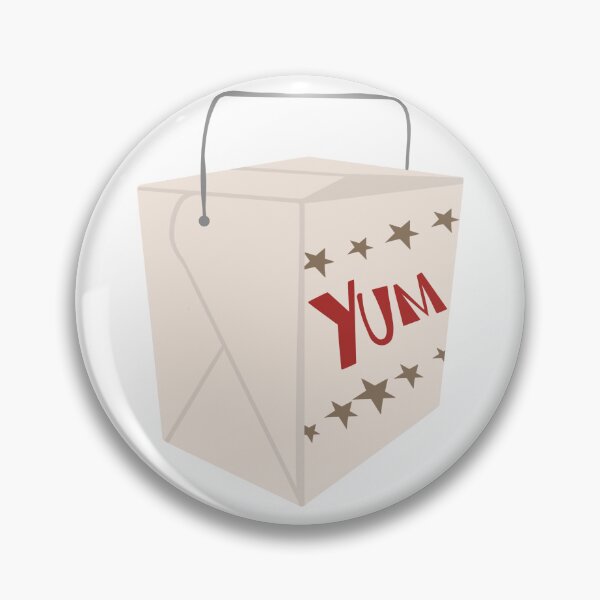 Artikelvorschau, Yum - Take-Out-Box-Illustration entworfen und verkauft von JennCreatesArt.