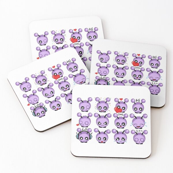 Item preview, cute monster emotes designed and sold by Pezi-Creation.