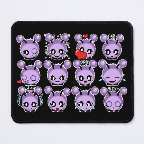 Item preview, cute monster emotes designed and sold by Pezi-Creation.