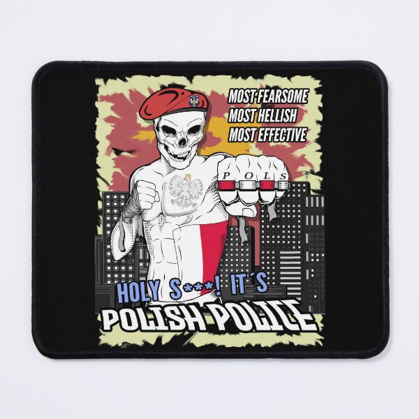Item preview, Polish Police Poland Zombie Policja #1698 designed and sold by Rare-Militia.