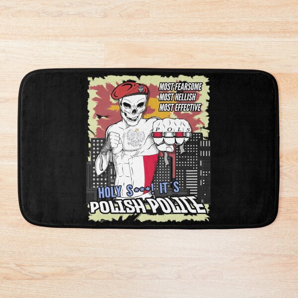 Item preview, Polish Police Poland Zombie Policja #1698 designed and sold by Rare-Militia.