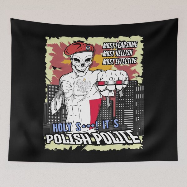 Item preview, Polish Police Poland Zombie Policja #1698 designed and sold by Rare-Militia.