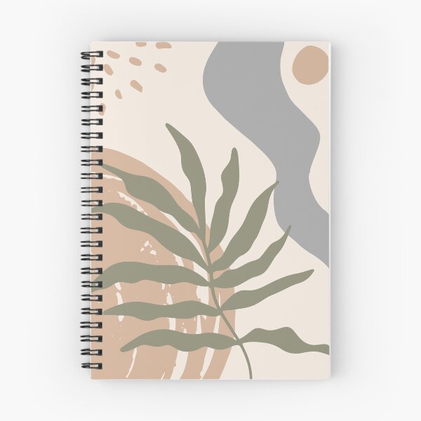 Item preview, Minimal Modern  Abstract Art leaf  Warm Tones  Design designed and sold by zedonee.