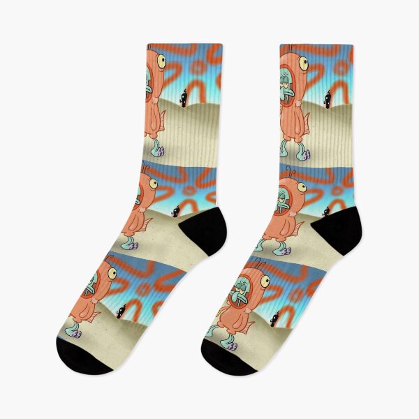 Item preview, SpongeBob SquarePants and Squidward Tentacles designed and sold by darcyartsy.