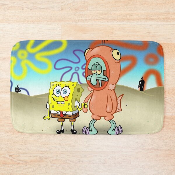 Item preview, SpongeBob SquarePants and Squidward Tentacles designed and sold by darcyartsy.