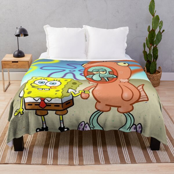 Item preview, SpongeBob SquarePants and Squidward Tentacles designed and sold by darcyartsy.