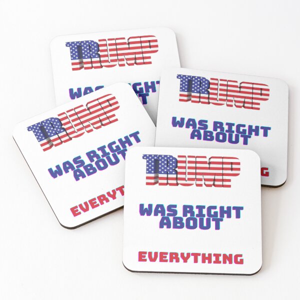 Item preview, TRUMP WAS RIGHT ABOUT EVERYTHING designed and sold by forgodandcountr.