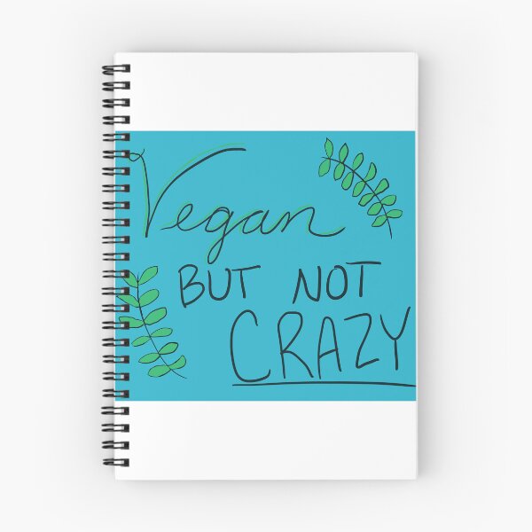 Item preview, Vegan but Not Crazy designed and sold by CaffeinatedCow.