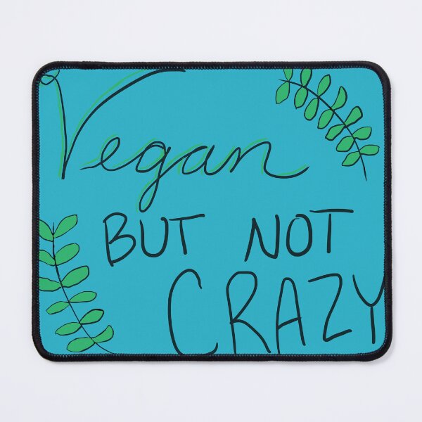 Item preview, Vegan but Not Crazy designed and sold by CaffeinatedCow.