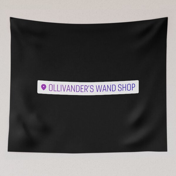 Item preview, Ollivanders Wand Shop Tag designed and sold by TheBigBubble.